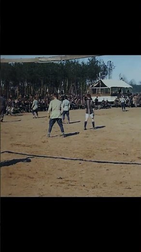 Football Match in 1919