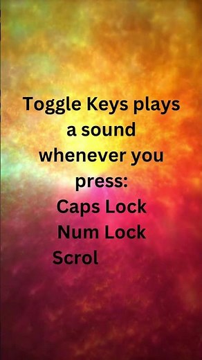 Filter Keys is an accessibility feature that helps people who accidentally press keys too fast or ho