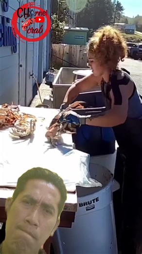 FAST clean Dungeness Crabs #food #fishing #seafood #dungenesscrab #charter #clean #oregon #crab