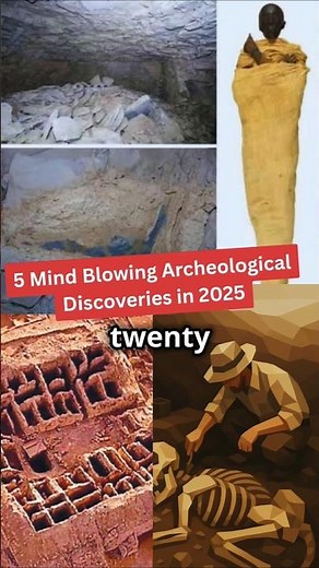 5 Fascinating Archeological Discoveries Of 2025!!