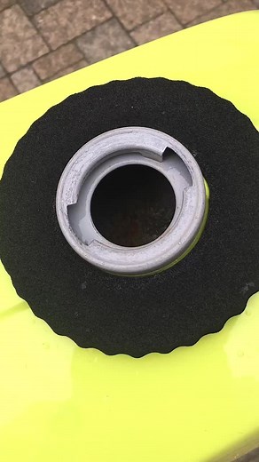 Exhaust Pipe Close-Up of Simson S50 Moped