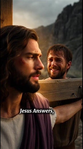 The Thief Nobody Expected to Be Saved #jesuschrist #hope #christianshorts