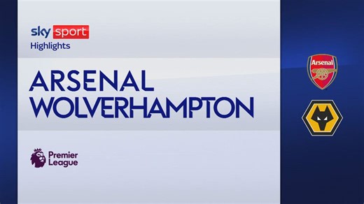Arsenal-Wolverhampton 2-1: gol e highlights