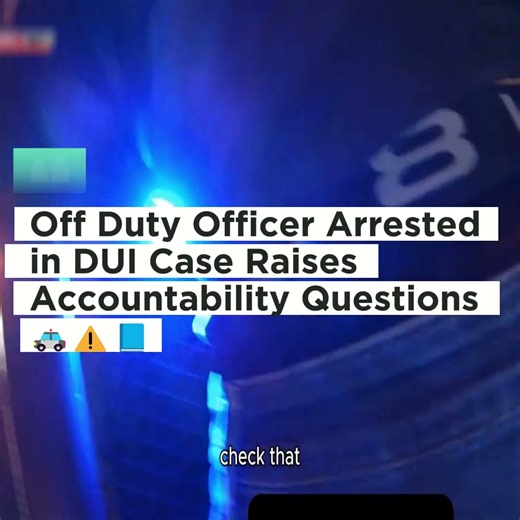 Off Duty Officer Arrested in DUI Case Raises Accountability Questions 🚓⚠️📘 A crash investigation involving a Cleveland officer highlights how DUI laws apply equally and why professional standards matter. Watch to understand accountability, legal process, and how these cases are handled. #DUIAwareness #PoliceAccountability #KnowTheLaw #PublicSafety | Unwin876