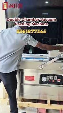 Double Chamber Vacuum Sealer | Fast & Efficient Industrial Vacuum Packaging | Coimbatore