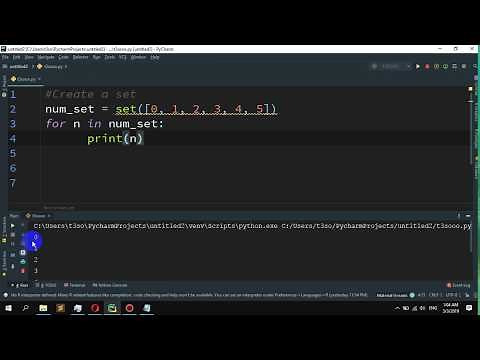 How to iteration over sets in Python