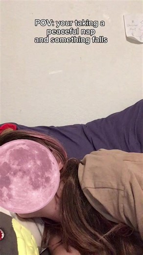 POV: your taking A peaceful nap, and then something then falls….😼##skit##zxycba##fypシ##pov