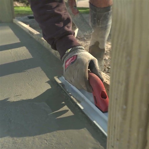 Mag Float like a Pro #marshalltown #madeinusa #concrete #tools4life #asmr