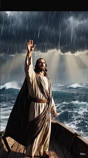 Jesus Christ Calms the Storm | Powerful Bible Miracle | Cinematic 4K