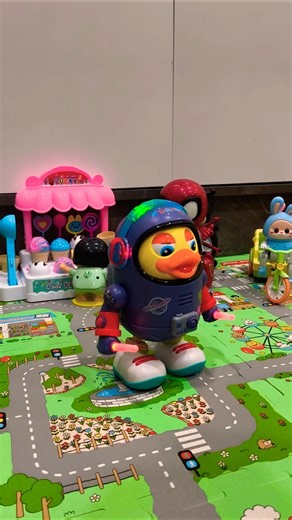 Duck dancing with Baby Panda 🐼 Happy Ceria 💞