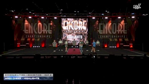 Apex Cheer - Highlights [2025 CheerABILITIES - Exhibition Day 2] 2025 Encore Grand Nationals