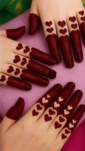 Beautiful and simple Finger Mehndi Designs #shorts #shortsfeed #viral #ytshorts #viralshort