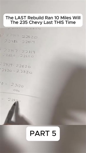 5.6K views · 36 reactions | The LAST Rebuild Ran 10 Miles Will The 235 Chevy Last THIS Time | Enginebuildcar1 | Facebook