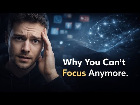 Why You Can’t Focus Anymore (Your Brain Is Overstimulated)