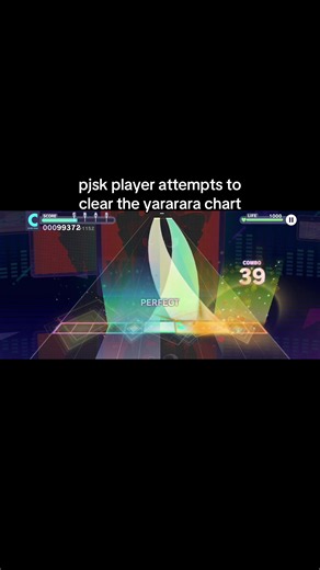 Project Sekai Yarara Chart - Player Attempts to Clear (Gameplay)