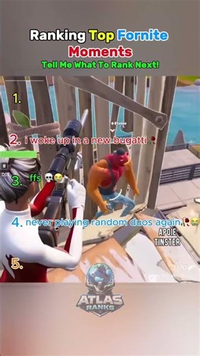 Ranking Funniest Fortnite Moments