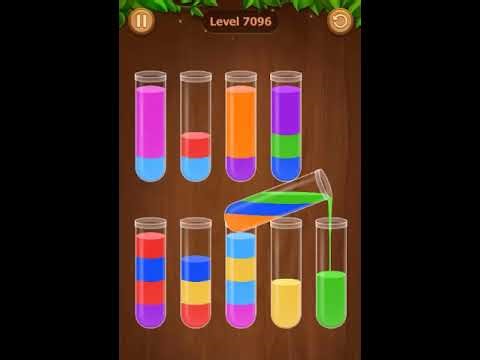 Water Sort - Color Sort Game Level 7091 - 7100 Walkthrough | PuzzleChallenge ✔️