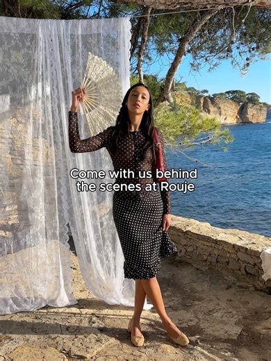 POV your work at Rouje and you are at south of France on a photoshoot with the team!#rouje