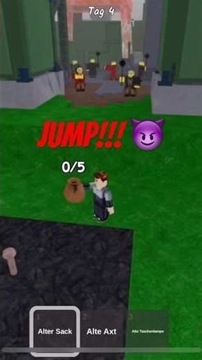 JUMP!!! 99 Nächte im Wald | Roblox #shortsfeed #marriageproposals