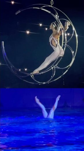 Russian water theater #artisticswimming #синхронноеплавание #aerial #цирк #