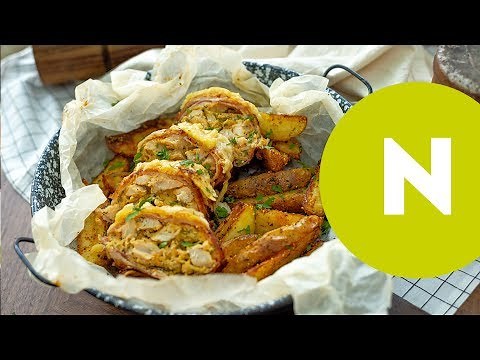 Sajtos-tejfölös-baconös csirkemell, őzgerincben sütve recept | NoSalty