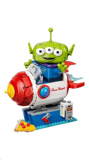 43307 Alien with Pizza Planet Rocket Ride Lego Disney #lego #starwars #shorts #toystory #disney #new