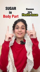 Sugar in this BODY PART causes this HEALTH ISSUE ⚠️......#waniazaidi #sugar #whitesugar #sugarsideeffects #riyadhinfluencer #nutritionist #trending #waniazaidinutritionist | Wania Zaidi Nutritionist
