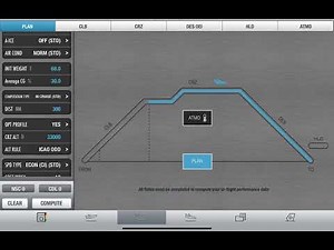 A320 - Performance - EFB In-flight PLAN Module