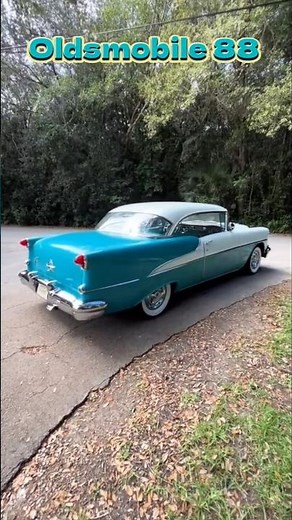 Classic Cool: The 1955 Oldsmobile 88 Hardtop - A Timeless Icon of Style and Performance