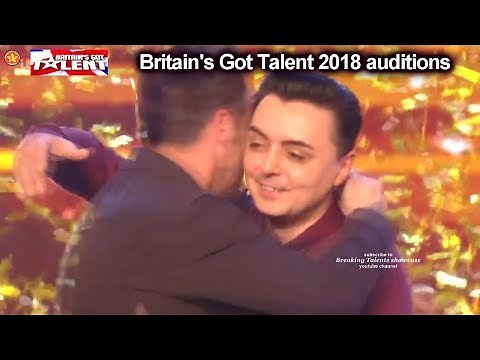 Marc Spelmann Gets Golden Buzzer with MOST MOVING MAGIC Auditions Britain's Got Talent 2018 S12E01
