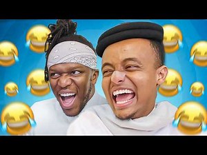 تحدي الضحك مع KSI 🎁🤣