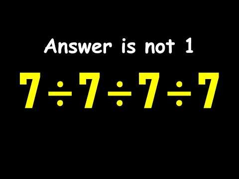 Most People Get This Math Question Wrong!