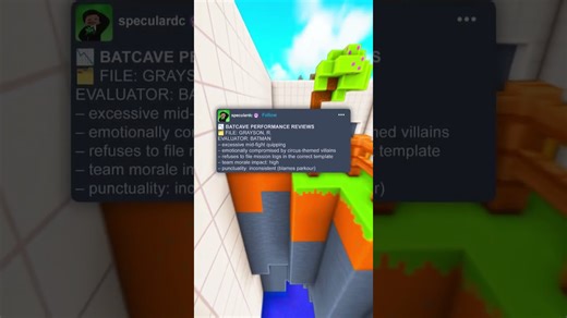 📉 Batcave performance reviews