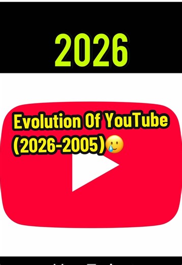 The Evolution of YouTube Icons from 2005 to 2026