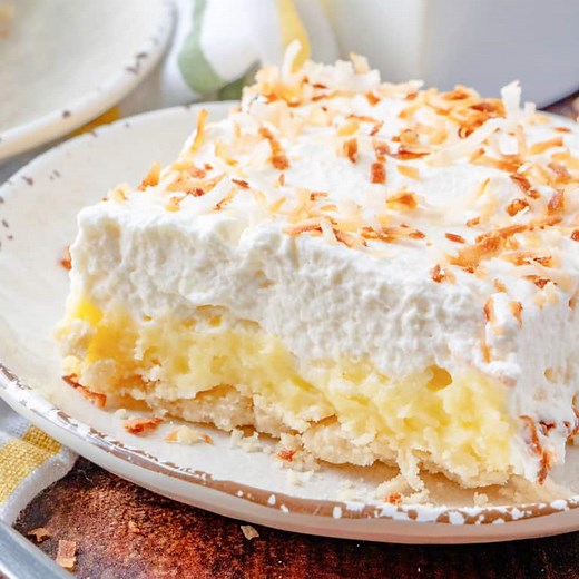 Coconut Cream Pie Bars