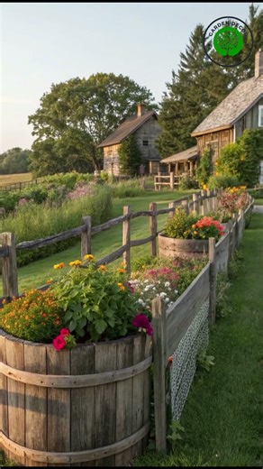Stop! Your Yard Needs This Beautiful and Natural Look of Country Garden Landscaping Right Now! #fyp
