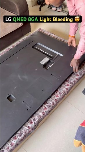 LG QNED 8GA Light Bleeding Issue | LG 65” Inch QNED TV