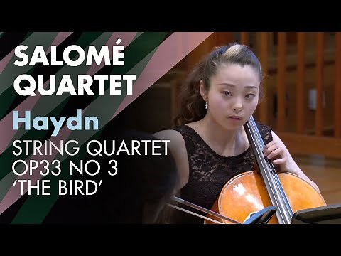 Salomé Quartet: Haydn String Quartet op 33 no 3 'Bird'