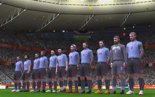 PSP游戏：FIFA足球世界杯2010（1080P 60帧）