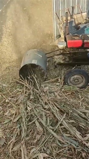 Straw Crushing Processing Process
