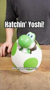 Hatchin' Yoshi 🦖 Let's Hatch and Test Features! #toyreview #supermariogalaxy