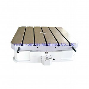 [Hot Item] Factory Price, Rectangular Turn Table, Pneumatic Manual Rotary Table