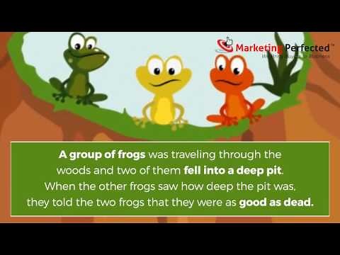 The story of a deaf frog !!!