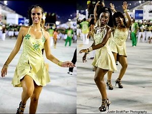 BRAZIL CARNIVAL parade DANCERS: Samba Dance Routines