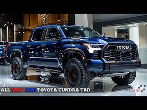 New 2026 Toyota Tundra TRD Pro high-performance off-road truck : impressive horsepower!
