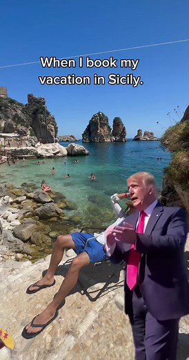 When I book my vacation in Sicily.😂