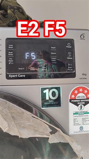 Whirlpool Front Load Washing Machine F5 E2 Error అంటే ఏమిటి? | Door Lock Problem Solution