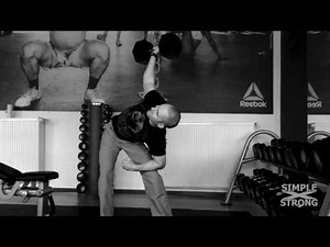 Dumbbell Bent Press (40 kg)| SIMPLEXSTRONG