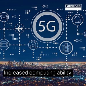 1.7K views · 77 reactions | Business area Sandvik Mining and Rock Technology has partnered with Nokia to develop solutions for private LTE and 5G technology at the company’s test mine in Tampere, Finland. Hardware at the mine is already 5G capable and will be upgraded with 5G software as soon as it is ready. https://fal.cn/39nhh | Sandvik | Facebook