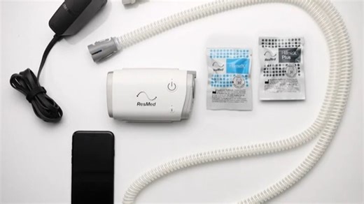 如何安装AirMini口袋呼吸机？瑞思迈呼吸机 睡眠呼吸暂停综合征